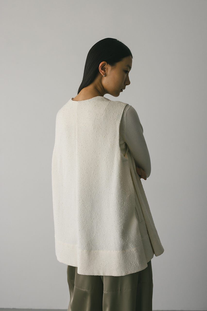 STYLEMIXER「ネップフレアベスト」|ダウンベスト・ベスト|