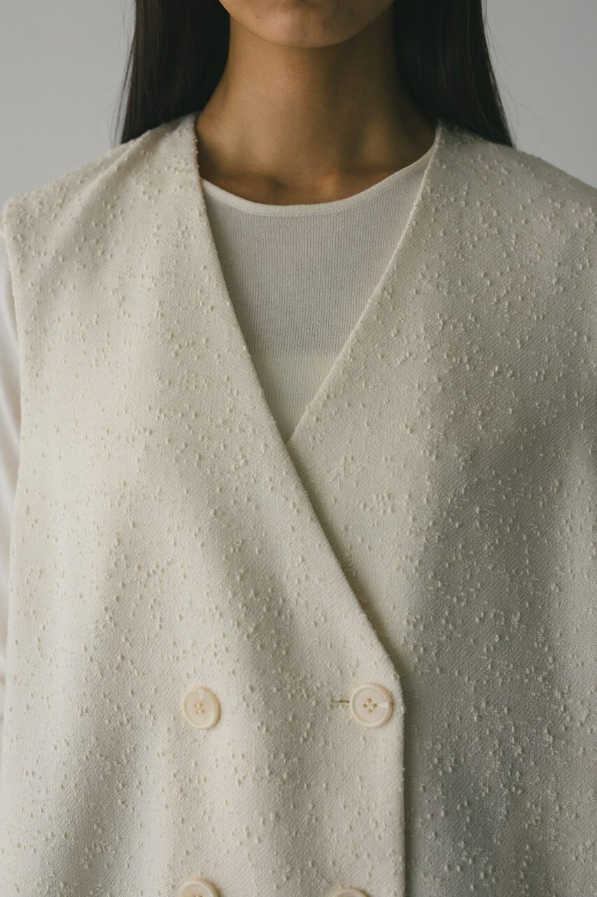 STYLEMIXER「ネップフレアベスト」|ダウンベスト・ベスト|