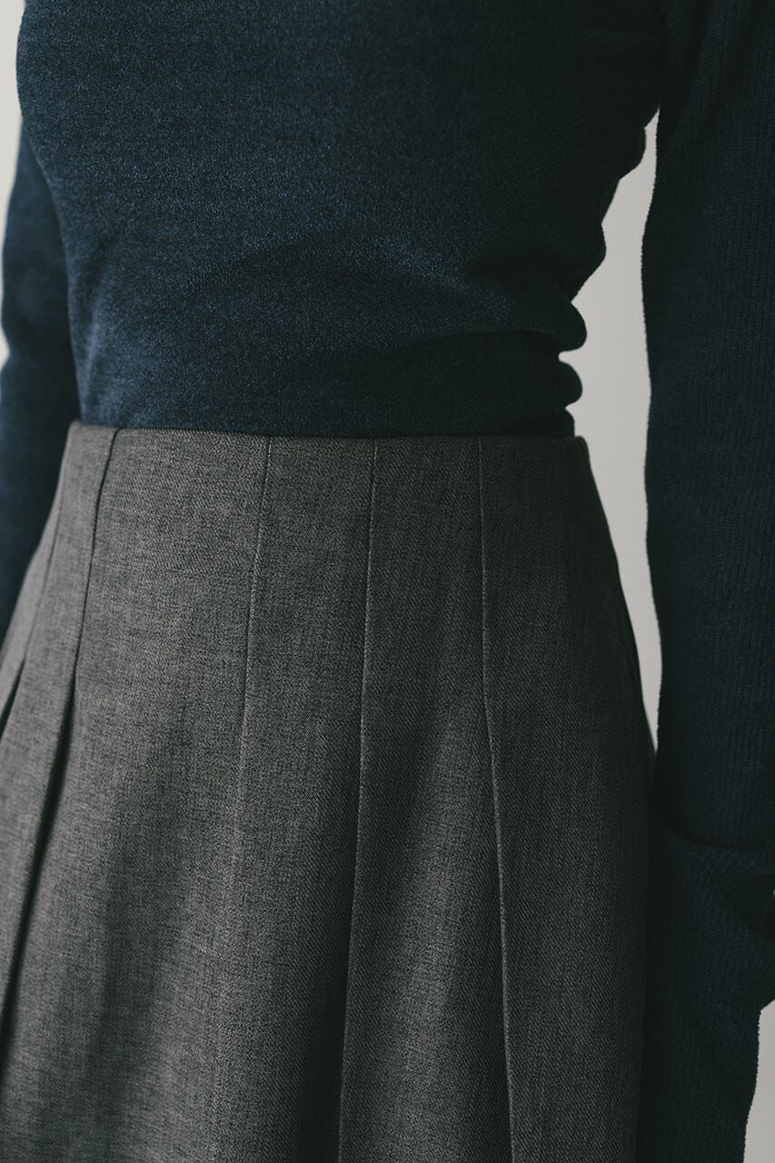 STYLEMIXER「ニーレングスタックフレアスカート」|スカート|