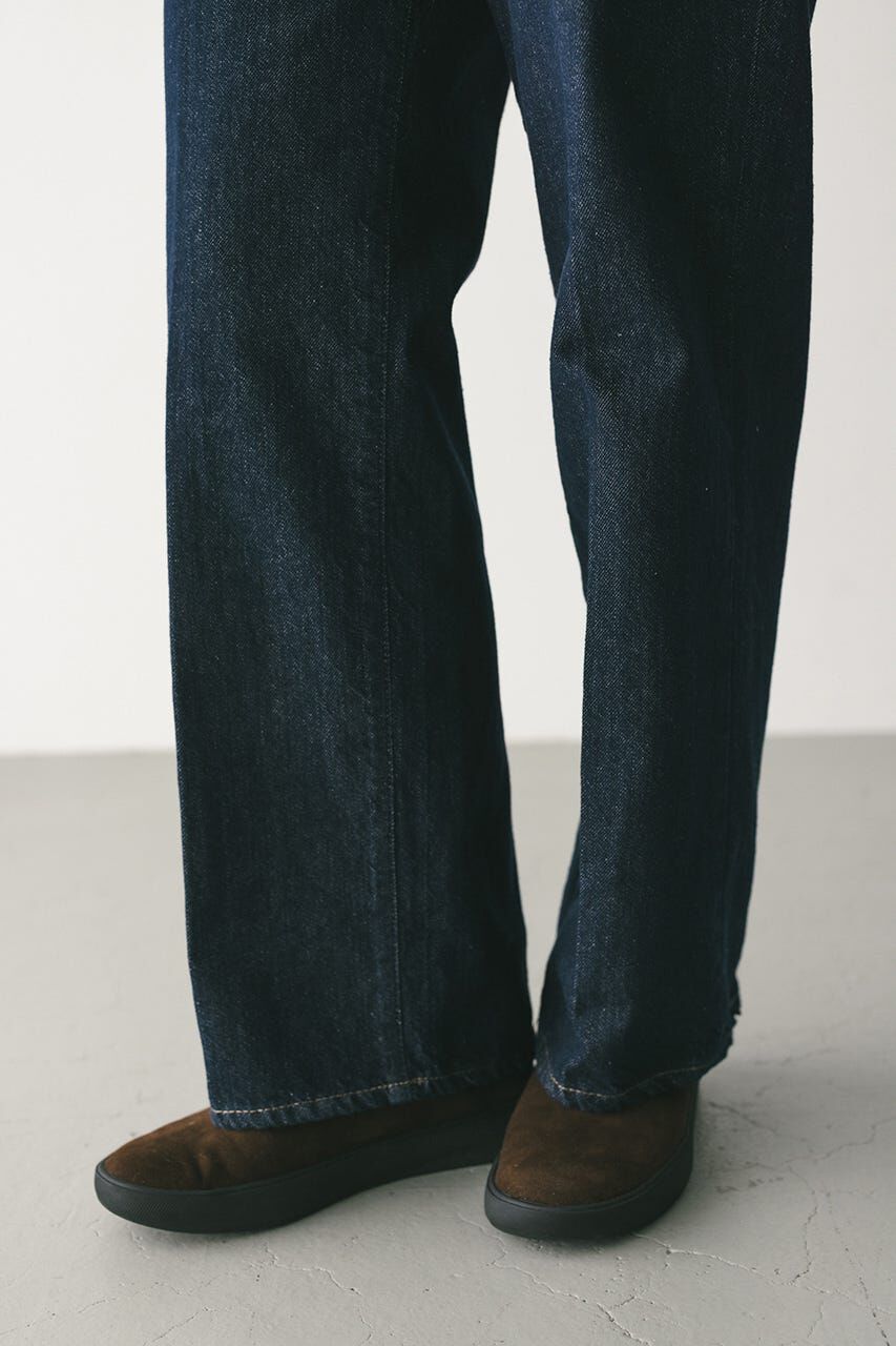 STYLEMIXER「センタープレスストレートデニム」|デニム|
