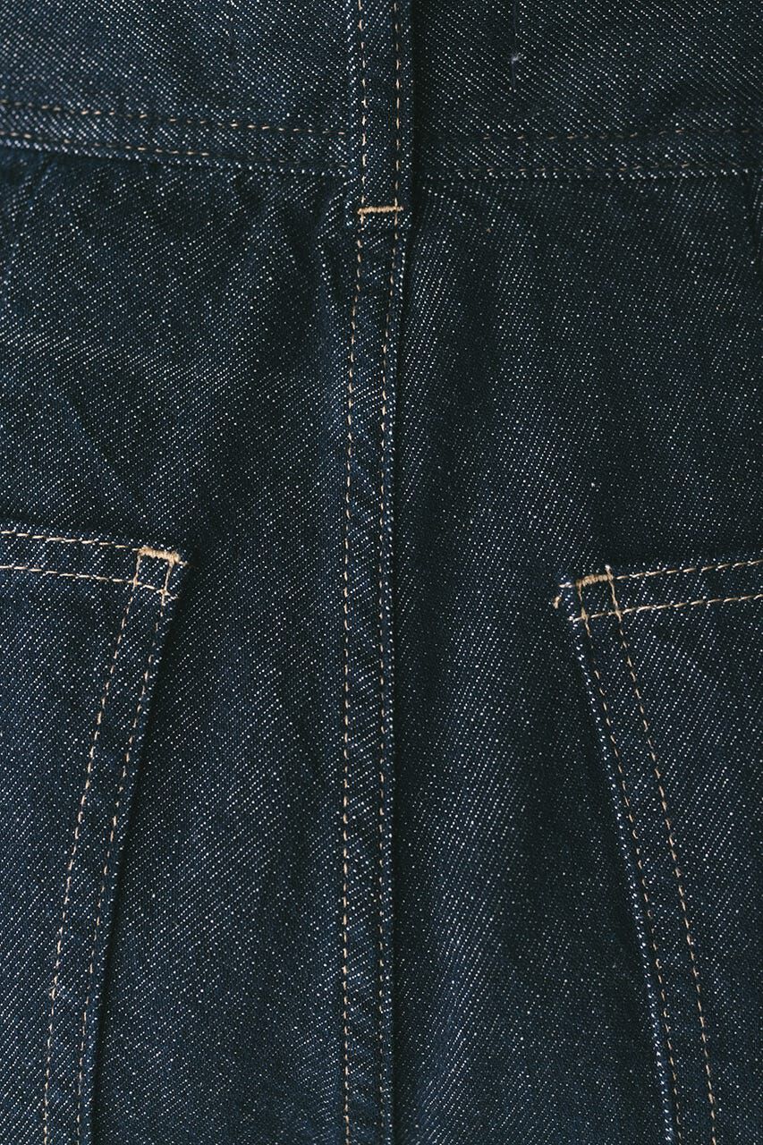 STYLEMIXER「センタープレスストレートデニム」|デニム|