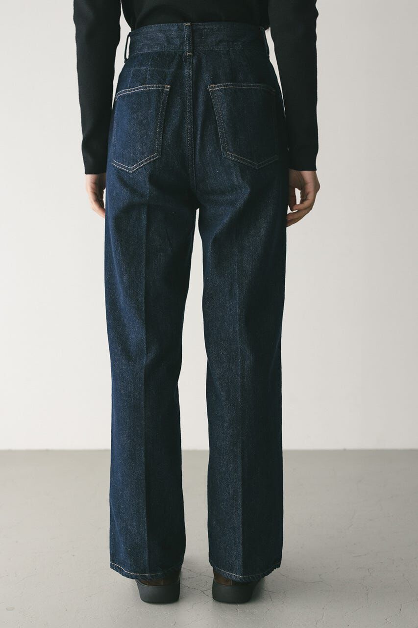 STYLEMIXER「センタープレスストレートデニム」|デニム|