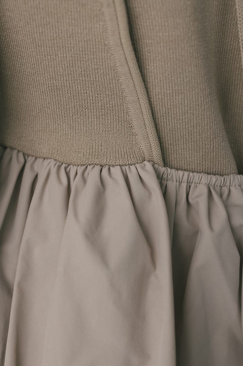 STYLEMIXER「2ピースバルーンペプラムニットワンピース」|ワンピース|