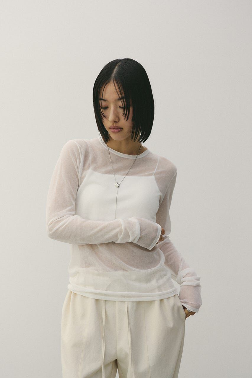 STYLEMIXER「シアースキンニットトップ」|ニット・セーター|