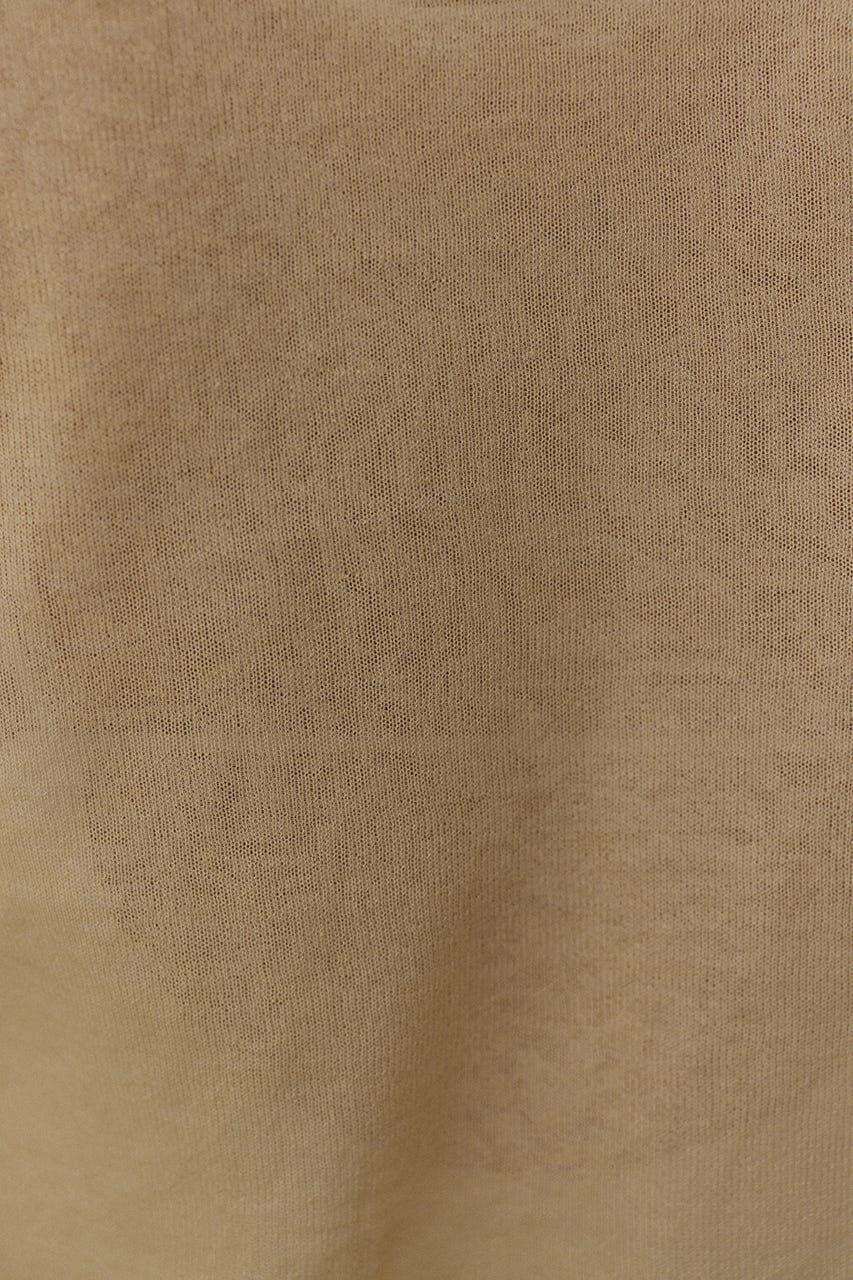 STYLEMIXER「シアースキンニットトップ」|ニット・セーター|