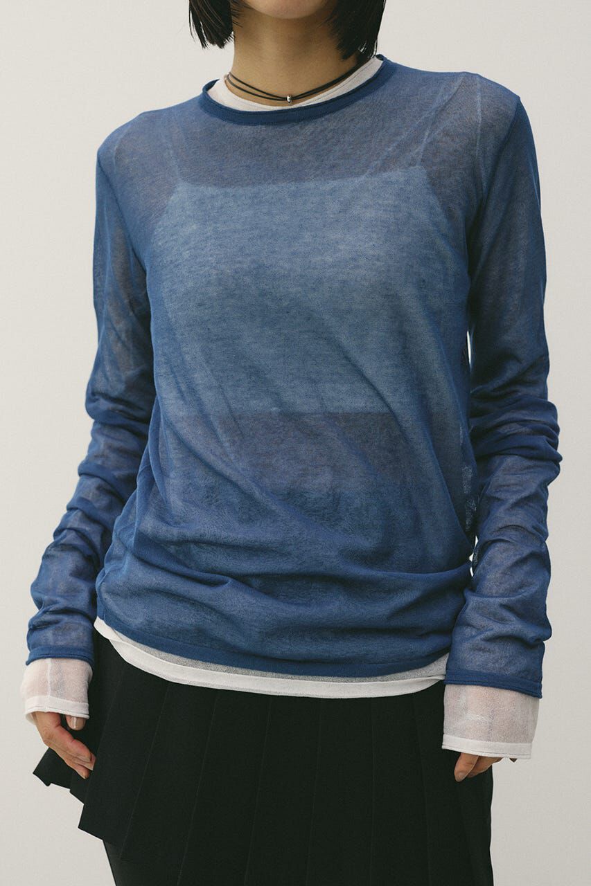 STYLEMIXER「シアースキンニットトップ」|ニット・セーター|