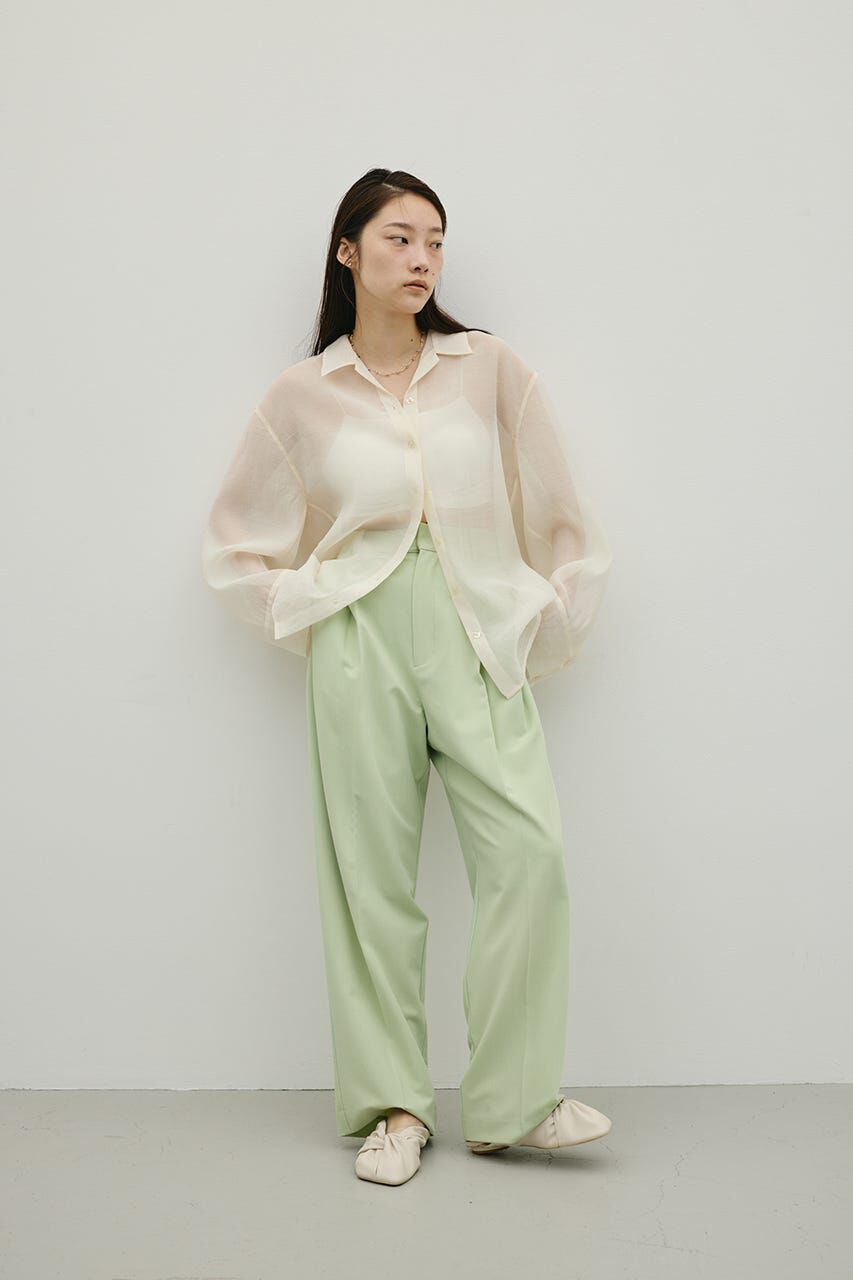 STYLEMIXER「シアーオーバーシャツ」|シャツ・ブラウス|