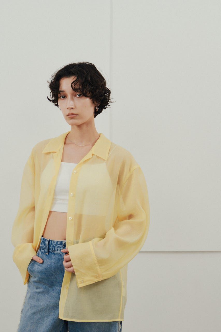 STYLEMIXER「シアーオーバーシャツ」|シャツ・ブラウス|