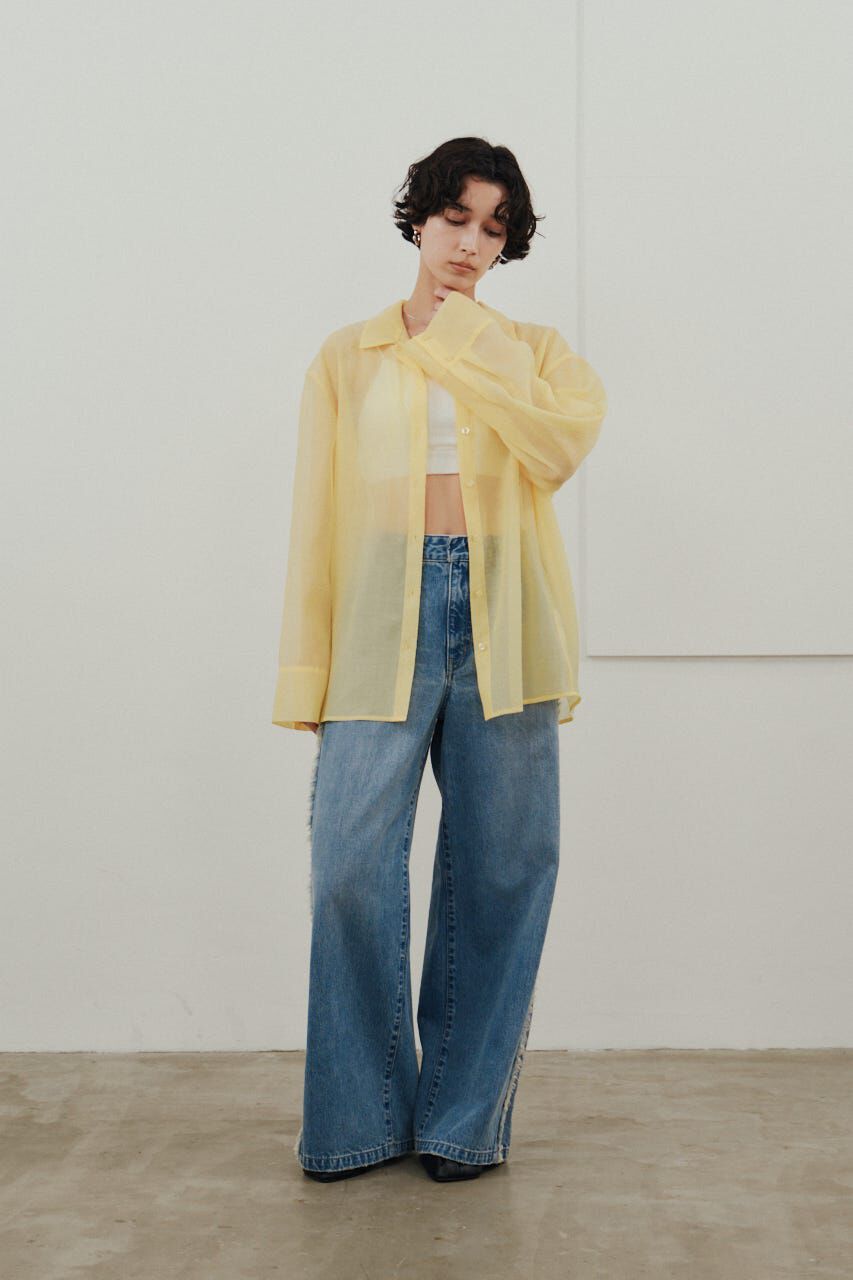 STYLEMIXER「シアーオーバーシャツ」|シャツ・ブラウス|