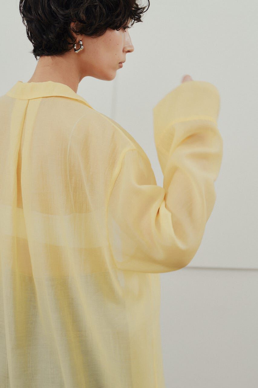 STYLEMIXER「シアーオーバーシャツ」|シャツ・ブラウス|