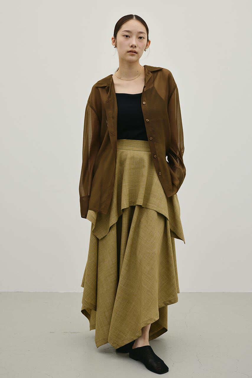 STYLEMIXER「シアーオーバーシャツ」|シャツ・ブラウス|