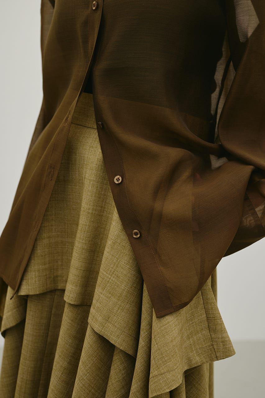 STYLEMIXER「シアーオーバーシャツ」|シャツ・ブラウス|