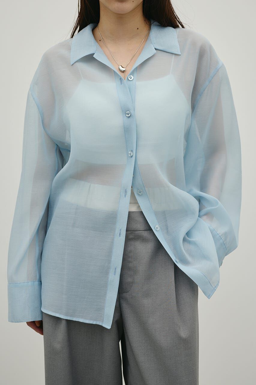 STYLEMIXER「シアーオーバーシャツ」|シャツ・ブラウス|