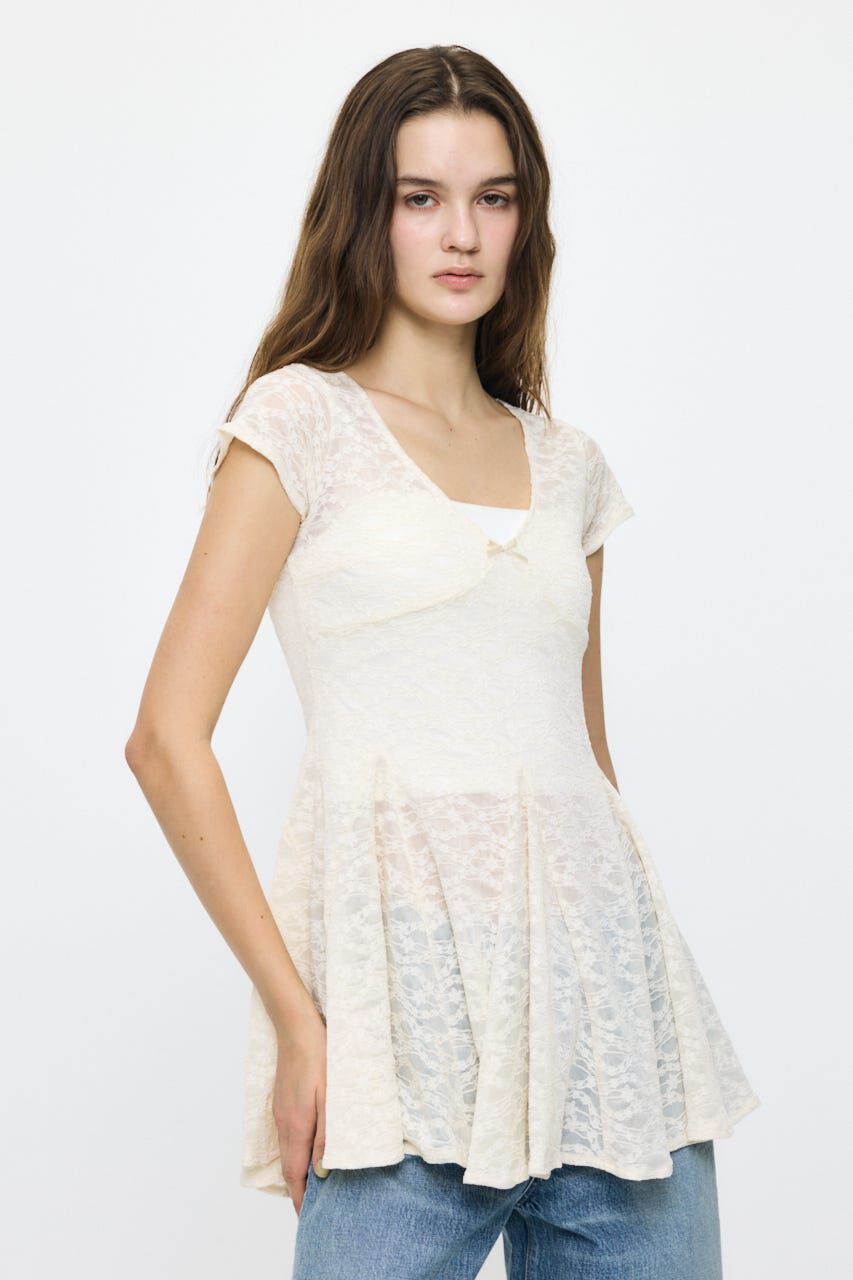 MOUSSY「LACE SKATER ドレス」|ワンピース|IVOY3