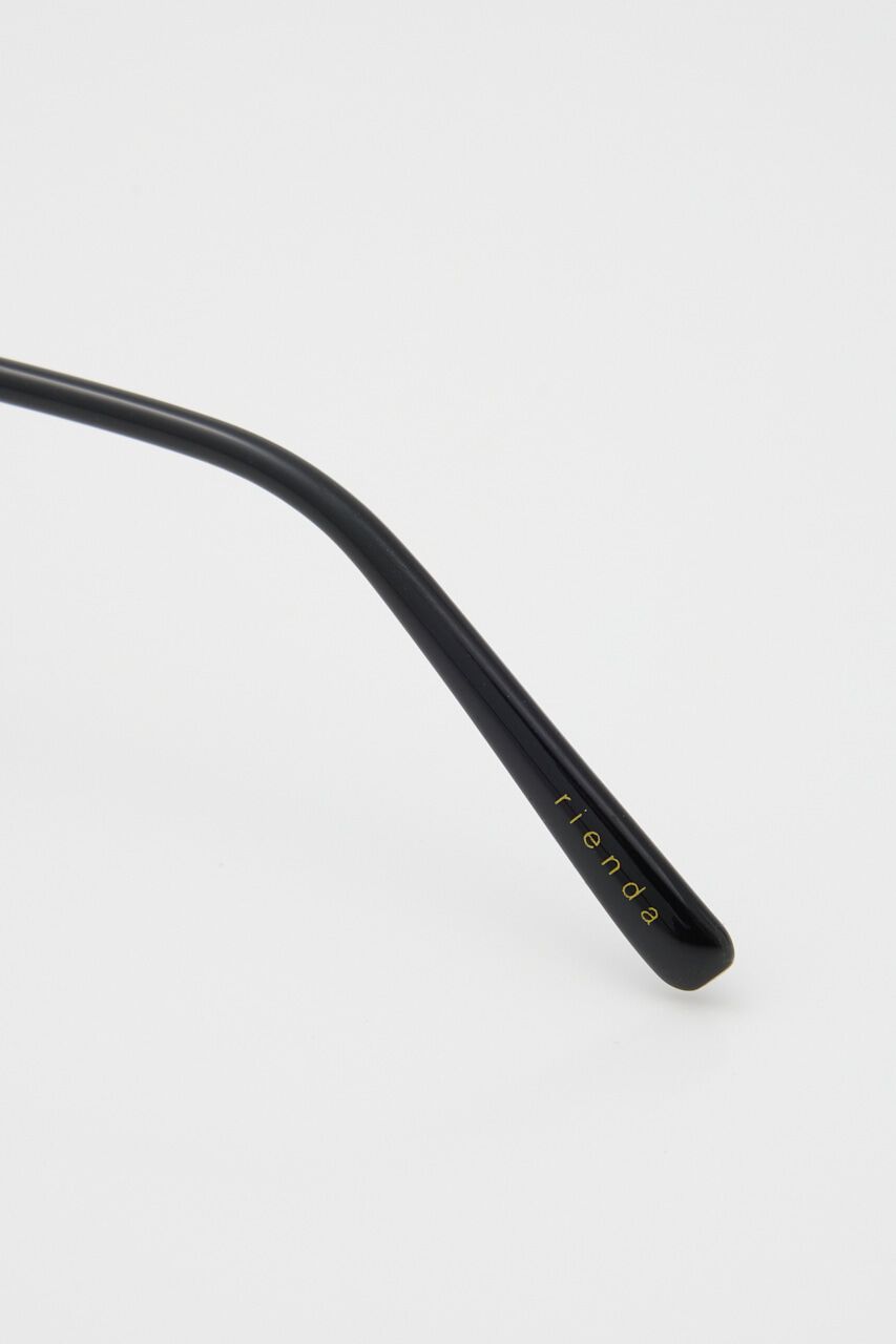 rienda「シルバーフレームラウンドアイウェア」|メガネ|