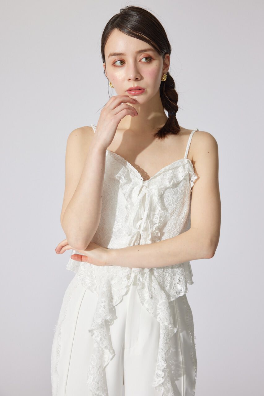 rienda「シンメトリーキャミトップス」|キャミソール|