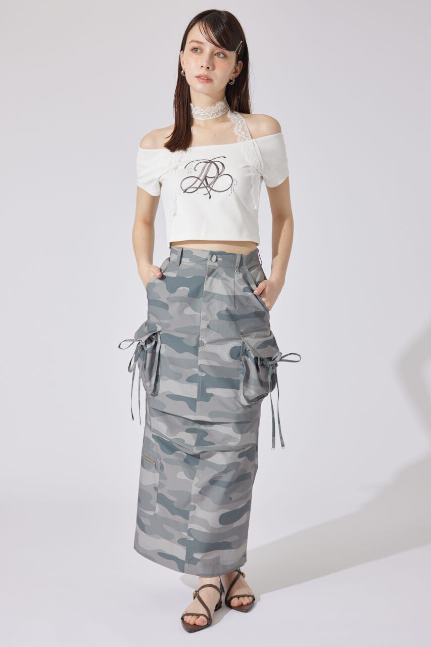 rienda「2WAYオフショルTシャツ」|Tシャツ・カットソー|