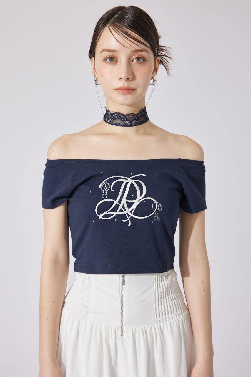 rienda「2WAYオフショルTシャツ」|Tシャツ・カットソー|