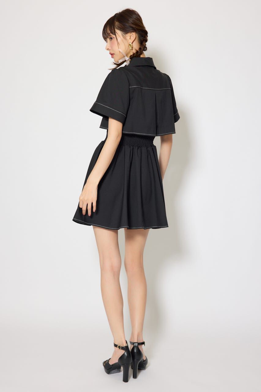 rienda「バストフレアミニワンピース」|ワンピース|