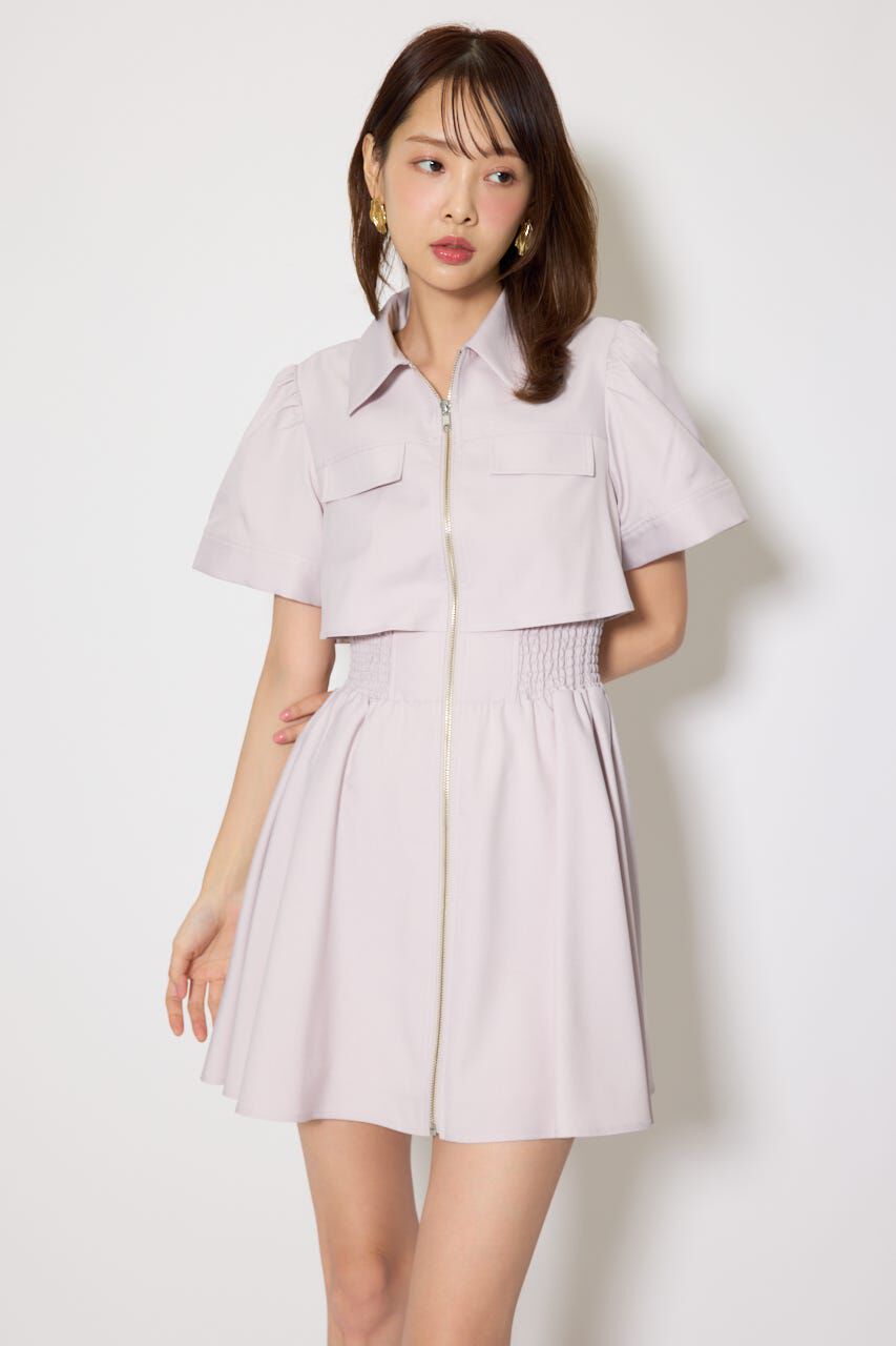 rienda「バストフレアミニワンピース」|ワンピース|