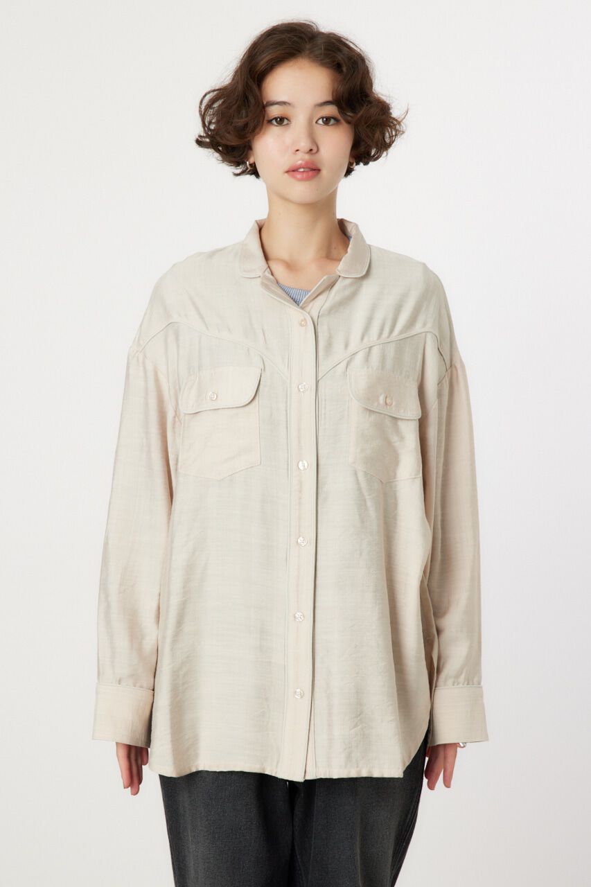 RODEO CROWNS「パイピングウエスタンシャツ」|シャツ・ブラウス|