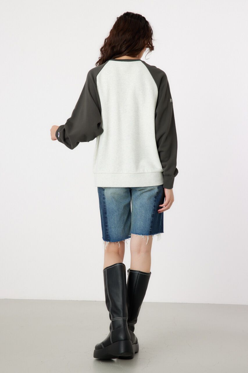 RODEO CROWNS「Champion ラグランスウェットトップス」|パーカー|