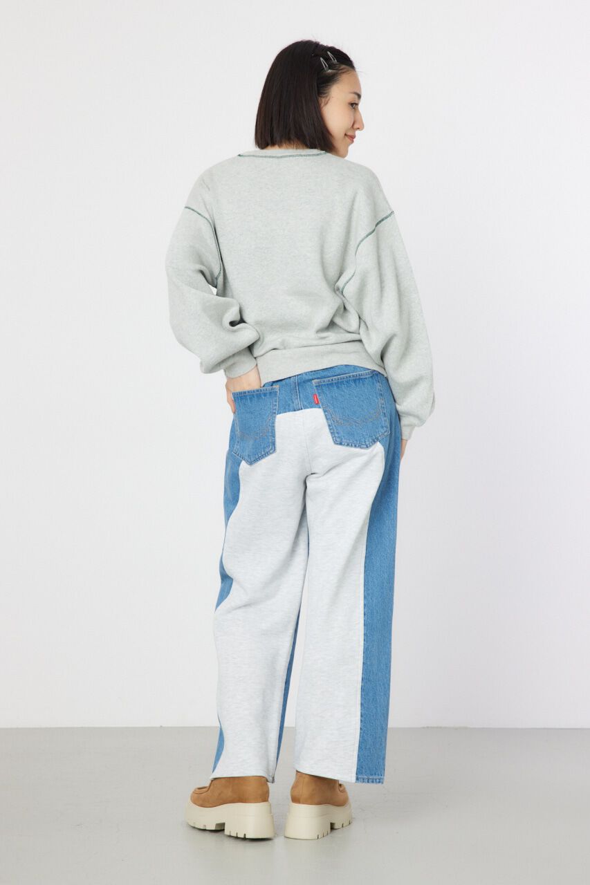 RODEO CROWNS「配色ステッチカレッジニットトップス」|ニット・セーター|