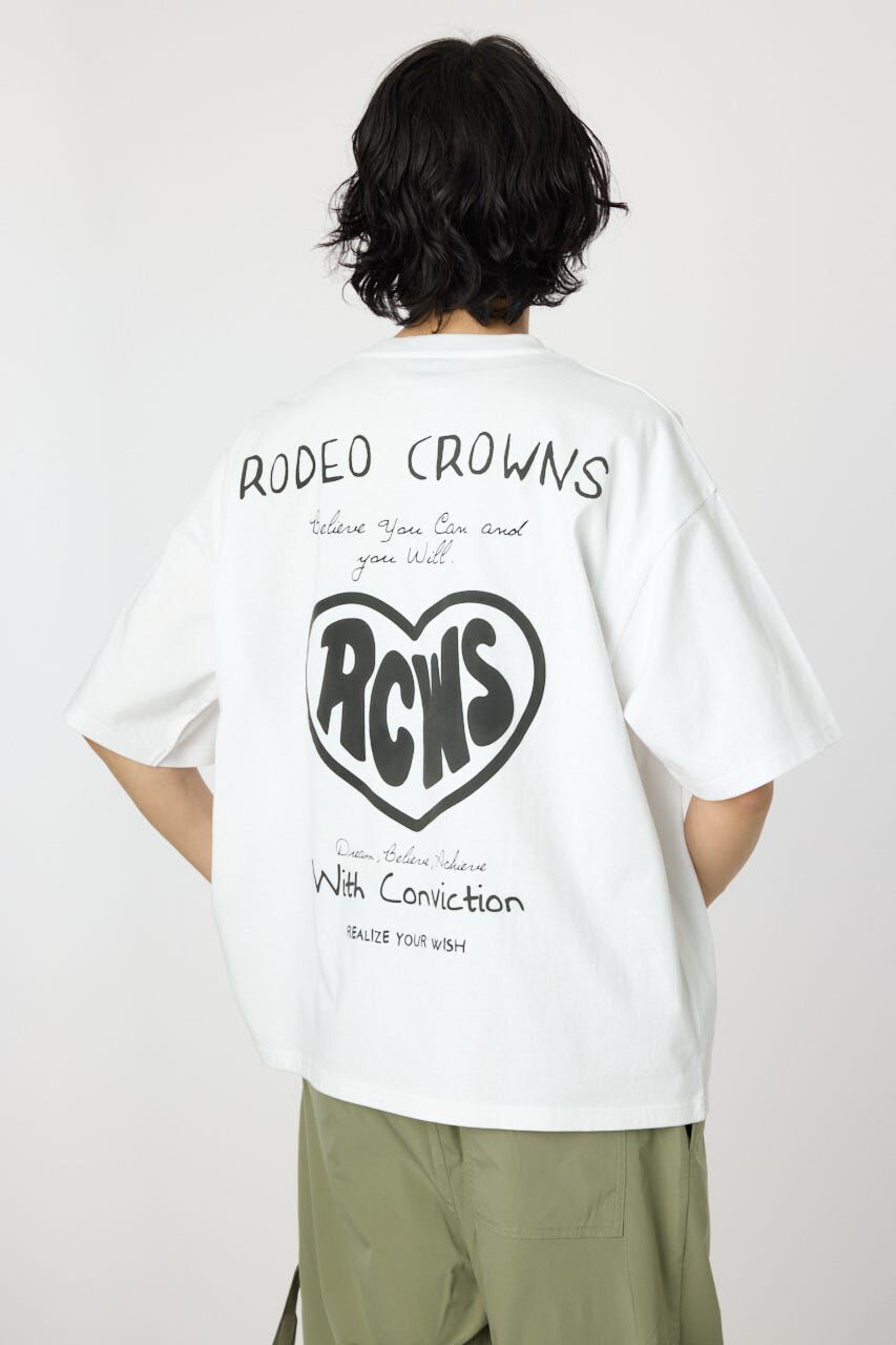 RODEO CROWNS「ハートフルハッポウTシャツ」|Tシャツ・カットソー|