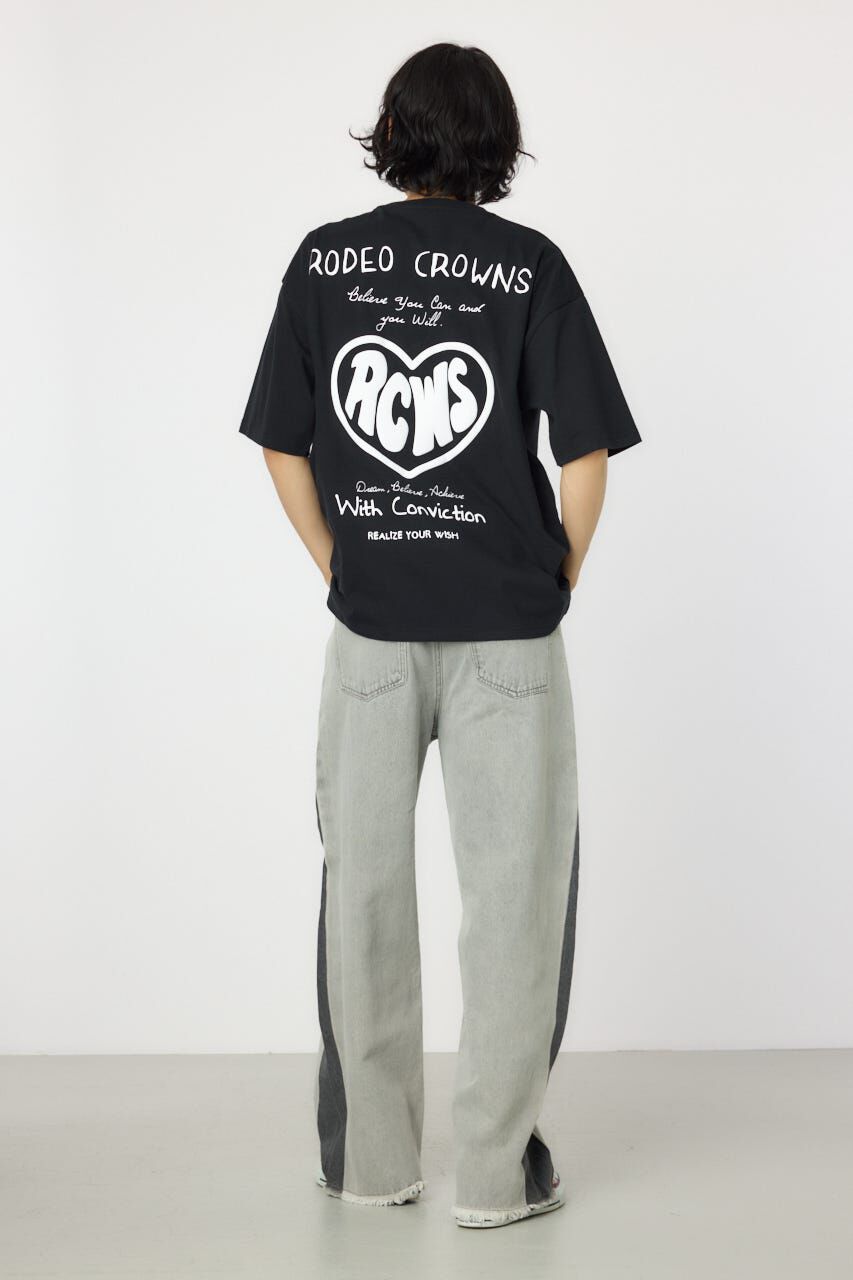 RODEO CROWNS「ハートフルハッポウTシャツ」|Tシャツ・カットソー|