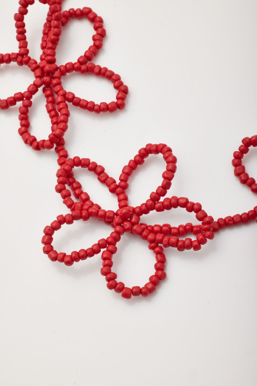 RODEO CROWNS「フラワービーズネックレス」|ネックレス|