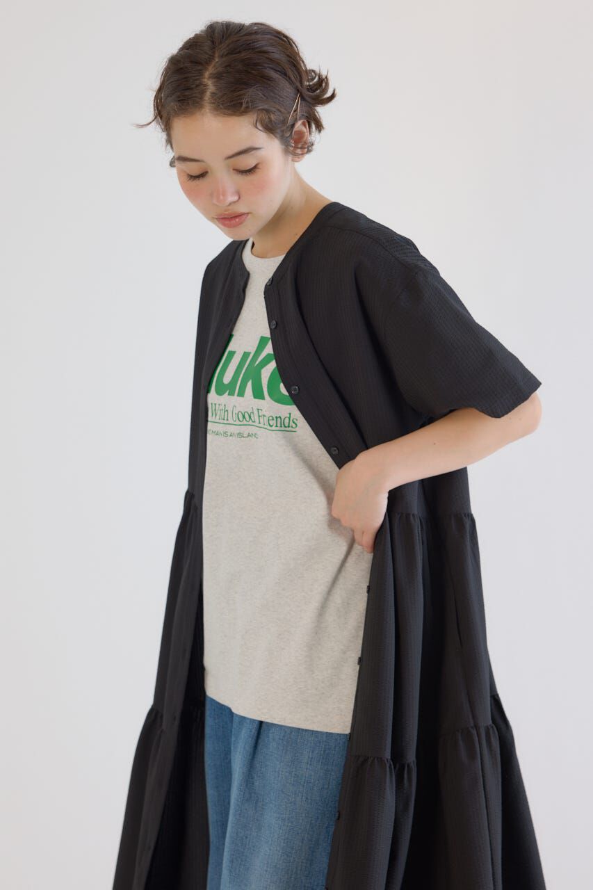 RODEO CROWNS「シアサッカーティアードワンピース」|ワンピース|