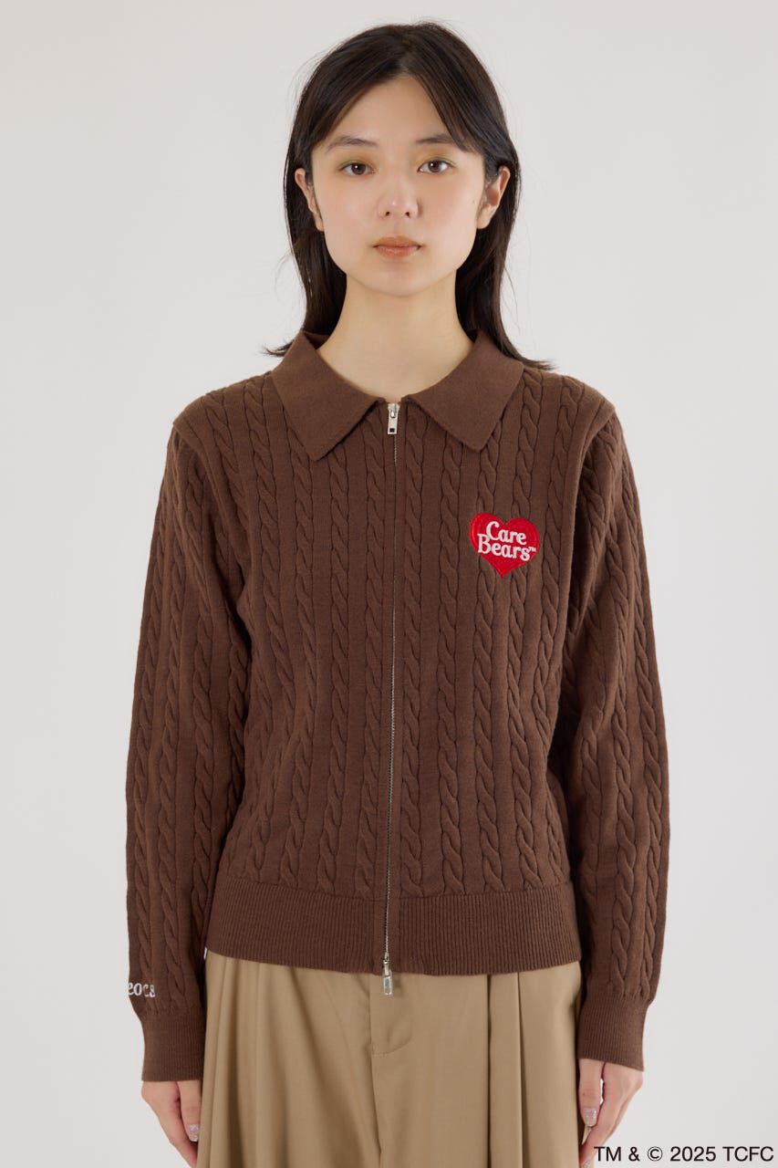 RODEO CROWNS「(Care Bears) モチーフジップカーディガン」|カーディガン|