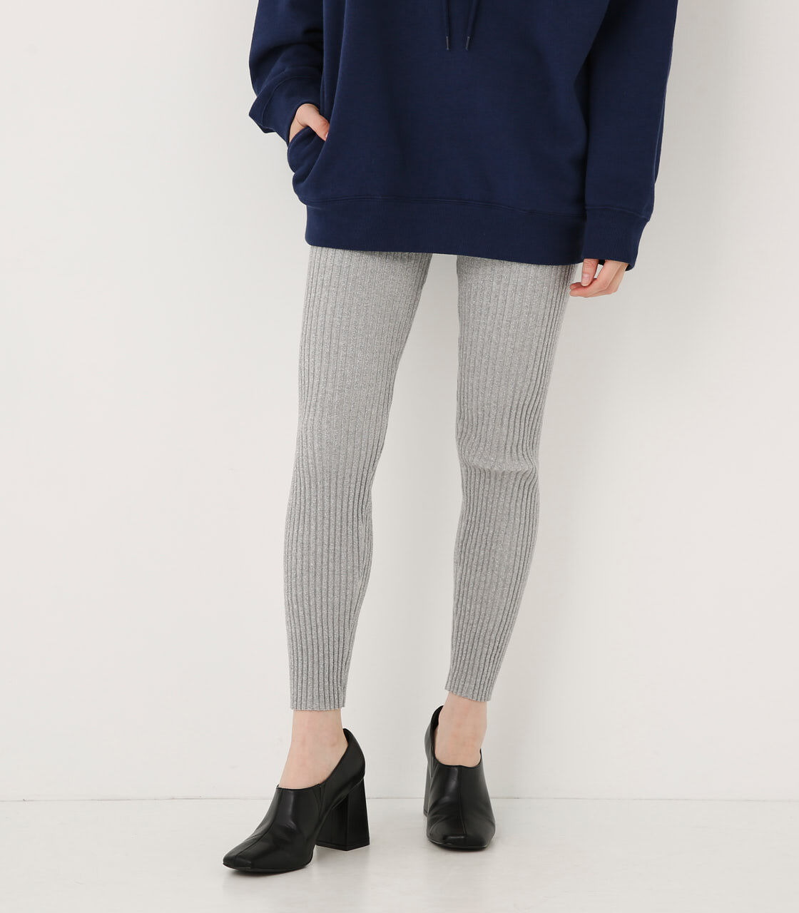 SLY「GLITTER RIB MG LEGGINGS」|その他|