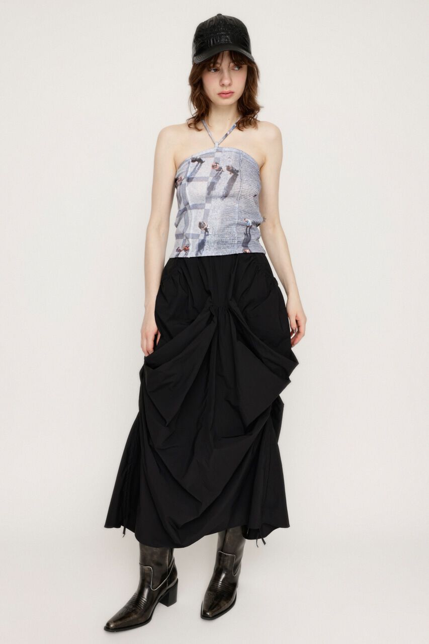 SLY「FLOWING DRAPE 3D スカート」|スカート|