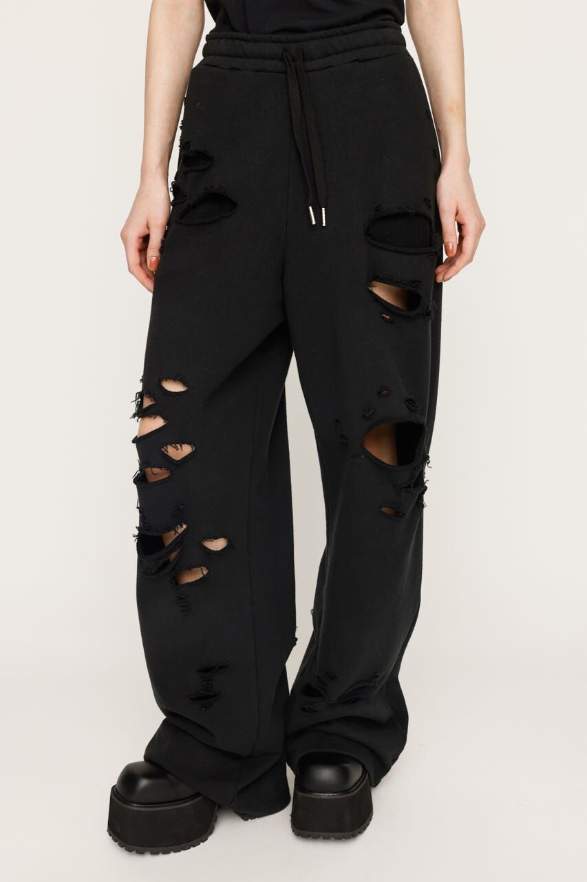 SLY「DAMAGE SW パンツ」|その他|BLK