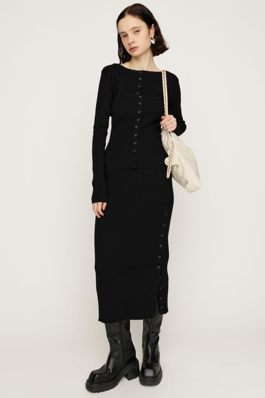 SLY「3P LONG ワンピース」|ワンピース|BLK