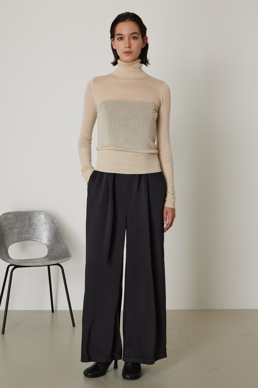 RIM.ARK 「High gauge fit knit」|ニット・セーター|L/BEG1