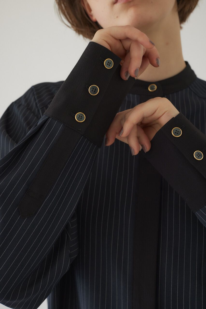 RIM.ARK 「Stripe shirt OP」|ワンピース|