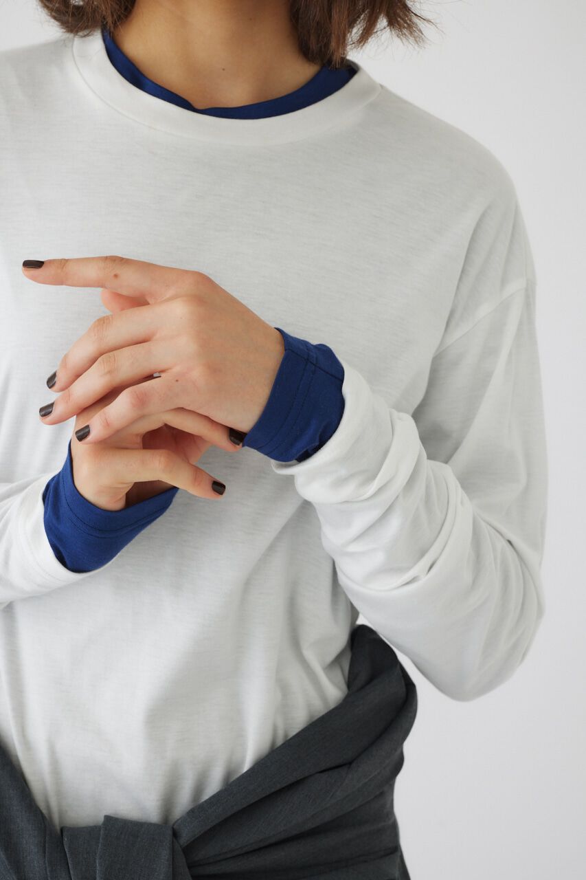 RIM.ARK 「Basic long sleeve cut tops」|Tシャツ・カットソー|