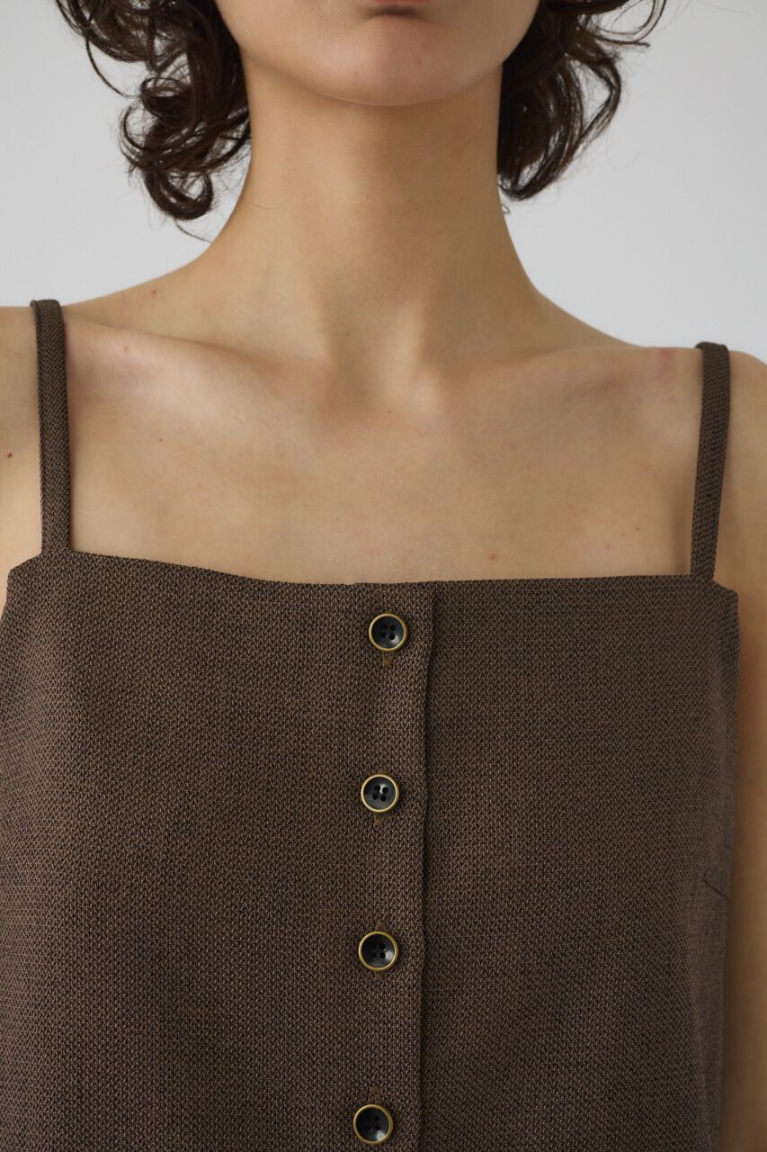 RIM.ARK 「Tweed cami tops」|キャミソール|