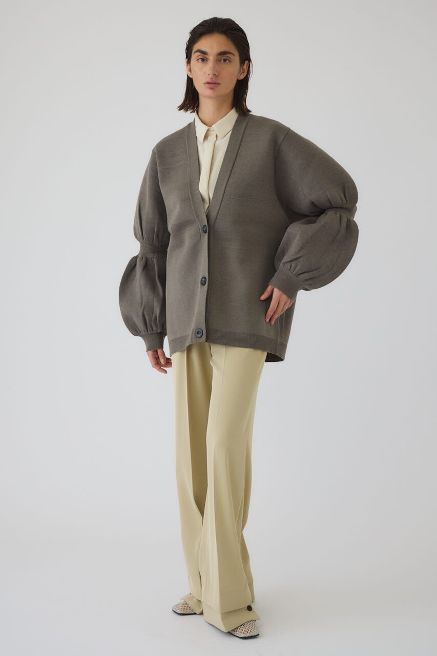 RIM.ARK 「Volume sleeve knit CD」|カーディガン|