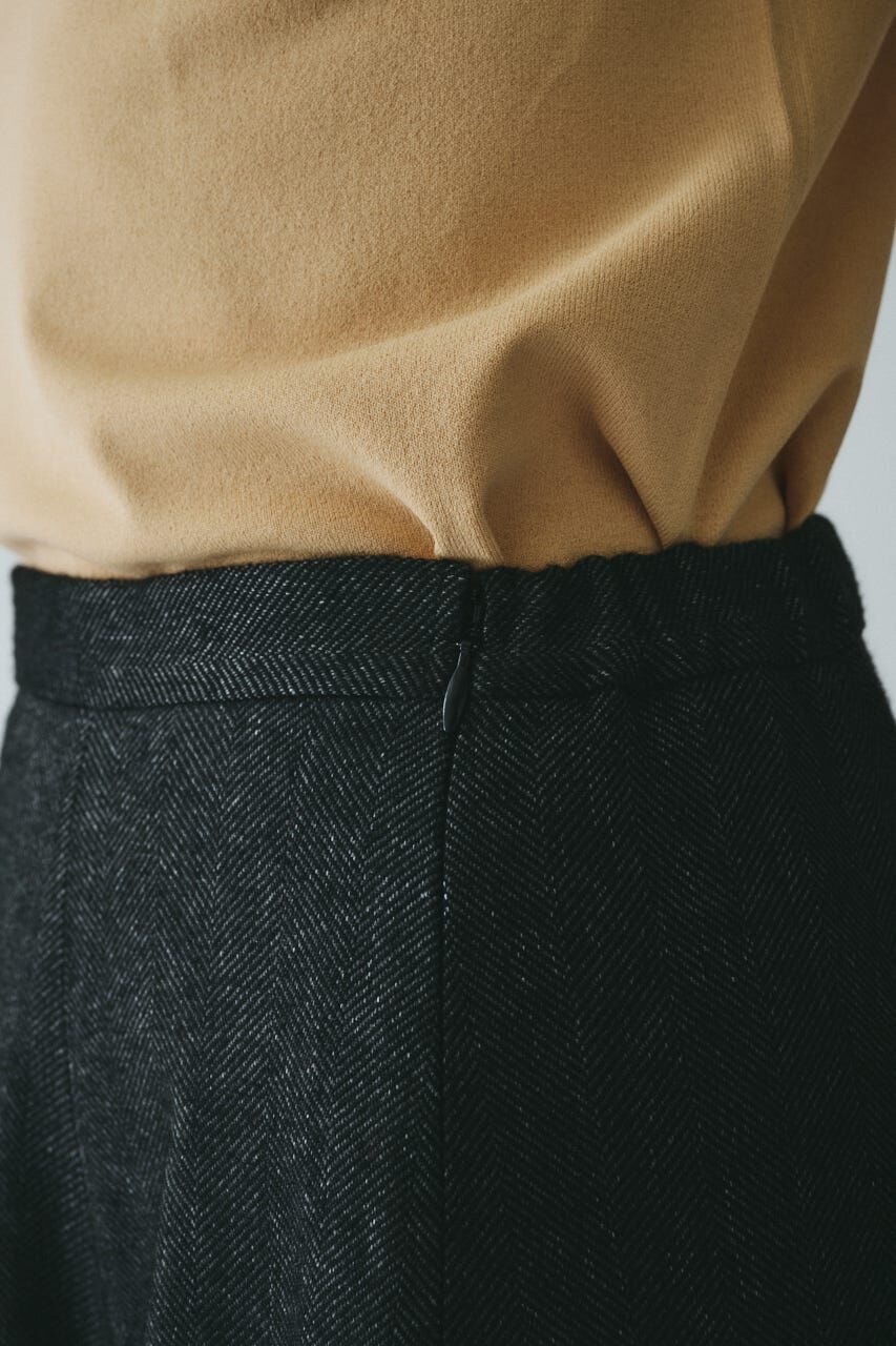 HeRIN.CYE「Herringbone maxi skirt」|スカート|