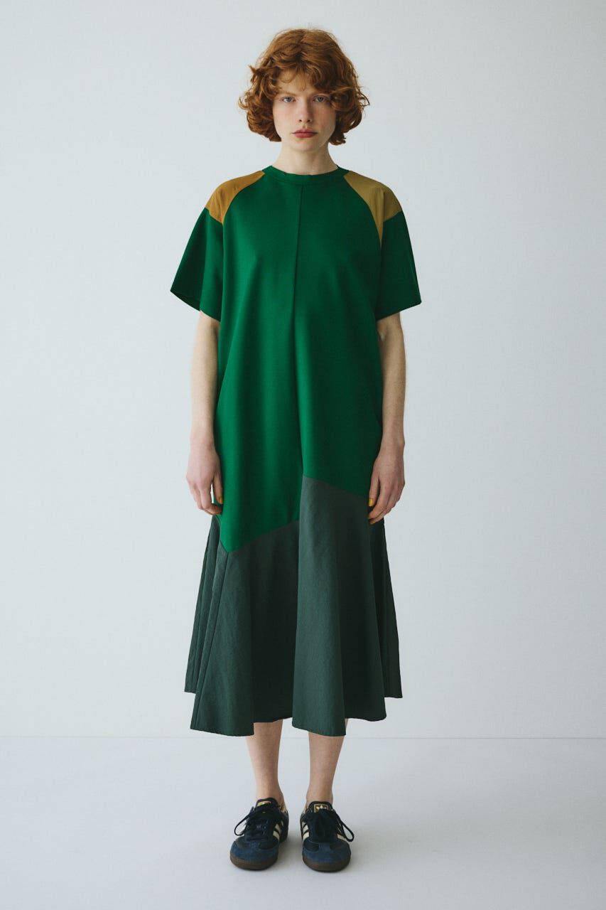 HeRIN.CYE「［予約］Patch docking one piece」|ワンピース|柄GRN5