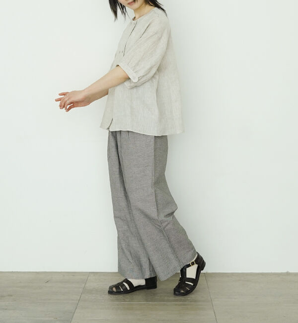 オオカミとフクロウ「オオカミと6つの星の天体観測&ldquo;ブラウス&rdquo;」|シャツ・ブラウス|