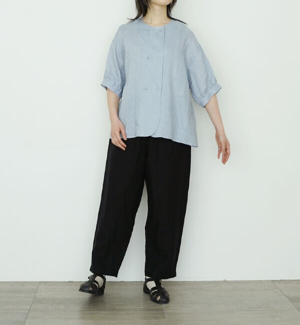 オオカミとフクロウ「オオカミと6つの星の天体観測&ldquo;ブラウス&rdquo;」|シャツ・ブラウス|