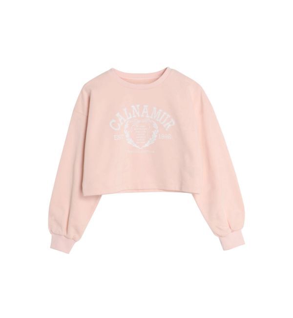 CALNAMUR「RIBBON COLLEGE LOGO SWEAT/リボンカレッジロゴスウェット」|Tシャツ・カットソー|