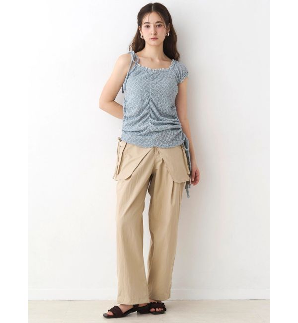 CALNAMUR「ビッグポケットベルトセットパンツ」|その他|