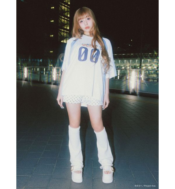 CALNAMUR「【新世紀エヴァンゲリオンコラボ】レイ アスカ ユニフォームTシャツ」|Tシャツ・カットソー|ホワイト