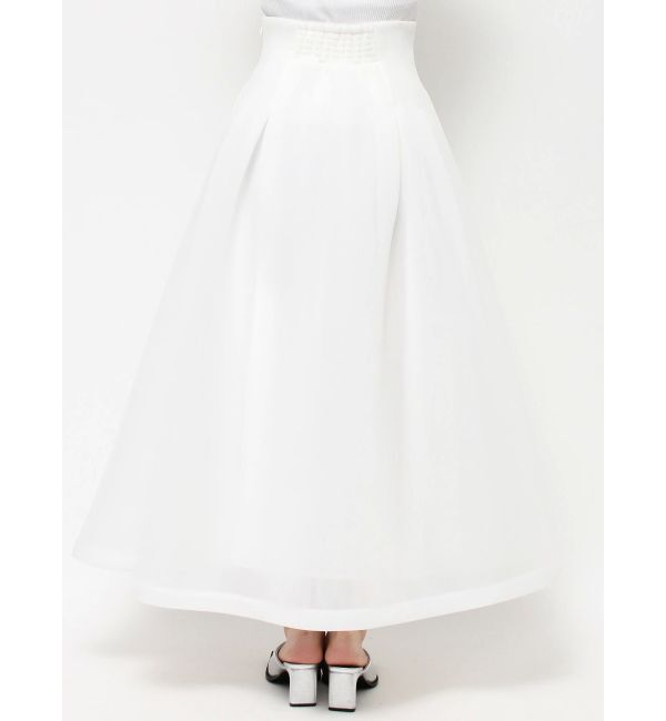 ELENDEEK「MESH BONDING FLARED SK」|スカート|