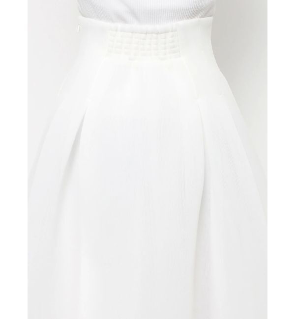 ELENDEEK「MESH BONDING FLARED SK」|スカート|